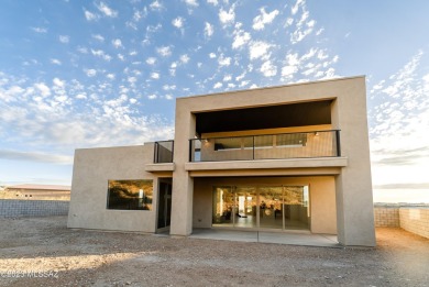 The Novel, a stunning two-story Contemporary Modern Pepper Viner on Del Lago Golf Club in Arizona - for sale on GolfHomes.com, golf home, golf lot