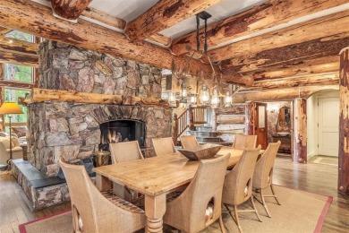 This secluded log home is a sanctuary from the world, with on The River Course At Keystone in Colorado - for sale on GolfHomes.com, golf home, golf lot