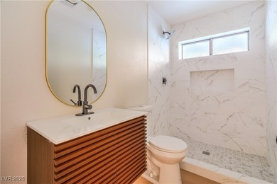 Enter a residence where vintage charm meets modern aesthetic on Las Vegas Golf Club in Nevada - for sale on GolfHomes.com, golf home, golf lot