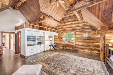 This secluded log home is a sanctuary from the world, with on The River Course At Keystone in Colorado - for sale on GolfHomes.com, golf home, golf lot