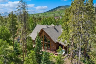 This secluded log home is a sanctuary from the world, with on The River Course At Keystone in Colorado - for sale on GolfHomes.com, golf home, golf lot