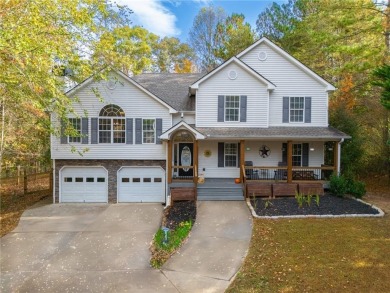 Welcome home to a 4-bedroom, 3-bathroom home in the Cagle Shoals on Callahan Golf Links in Georgia - for sale on GolfHomes.com, golf home, golf lot