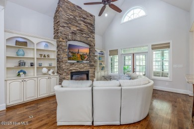 Enjoy elegance on the fairway in this stunning home tucked away on Carolina Colours Golf Club in North Carolina - for sale on GolfHomes.com, golf home, golf lot