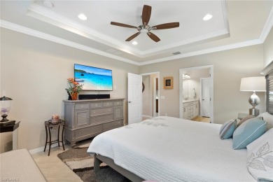 WATERFRONT LIVING in Del Webb Naples! Wake up every day to on Panther Run Golf Club in Florida - for sale on GolfHomes.com, golf home, golf lot