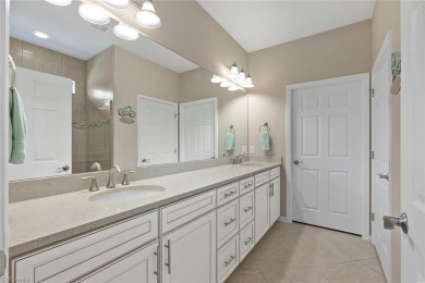 WATERFRONT LIVING in Del Webb Naples! Wake up every day to on Panther Run Golf Club in Florida - for sale on GolfHomes.com, golf home, golf lot