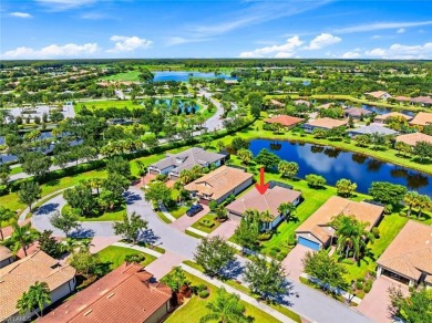WATERFRONT LIVING in Del Webb Naples! Wake up every day to on Panther Run Golf Club in Florida - for sale on GolfHomes.com, golf home, golf lot