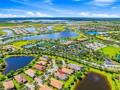 WATERFRONT LIVING in Del Webb Naples! Wake up every day to on Panther Run Golf Club in Florida - for sale on GolfHomes.com, golf home, golf lot