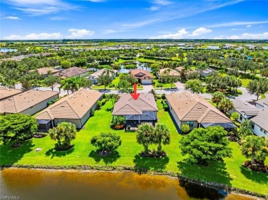 WATERFRONT LIVING in Del Webb Naples! Wake up every day to on Panther Run Golf Club in Florida - for sale on GolfHomes.com, golf home, golf lot