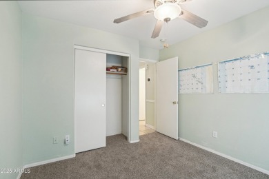 Charming and fully furnished, this delightful 2-bedroom on Mission Royale Golf Club in Arizona - for sale on GolfHomes.com, golf home, golf lot