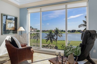 Panoramic Lake and Golf Course Views through Floor to Ceiling on Gulf Harbour Yacht and Country Club in Florida - for sale on GolfHomes.com, golf home, golf lot