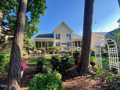 Welcome to this beautifully maintained brick-front home nestled on Brier Creek Country Club in North Carolina - for sale on GolfHomes.com, golf home, golf lot
