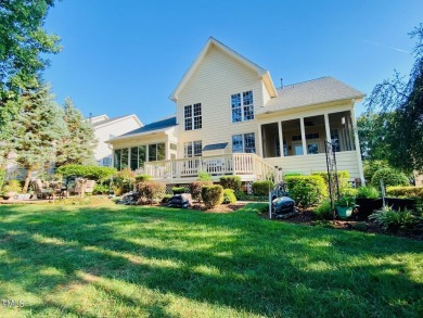Welcome to this beautifully maintained brick-front home nestled on Brier Creek Country Club in North Carolina - for sale on GolfHomes.com, golf home, golf lot
