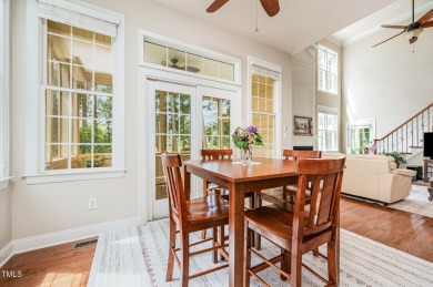 Welcome to this beautifully maintained brick-front home nestled on Brier Creek Country Club in North Carolina - for sale on GolfHomes.com, golf home, golf lot