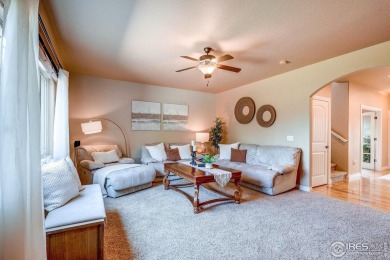 Beautiful custom built 5-bedroom, 4-bath two-story home tucked on Pelican Lakes Golf and Country Club in Colorado - for sale on GolfHomes.com, golf home, golf lot