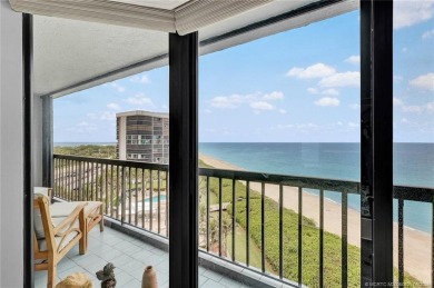 BEACHFRONT!  Perfect 9th floor views from this 2BR, 2 bath on Island Dunes Country Club in Florida - for sale on GolfHomes.com, golf home, golf lot