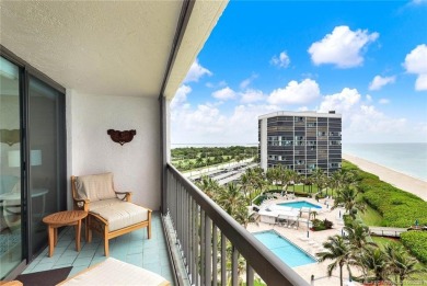 BEACHFRONT!  Perfect 9th floor views from this 2BR, 2 bath on Island Dunes Country Club in Florida - for sale on GolfHomes.com, golf home, golf lot