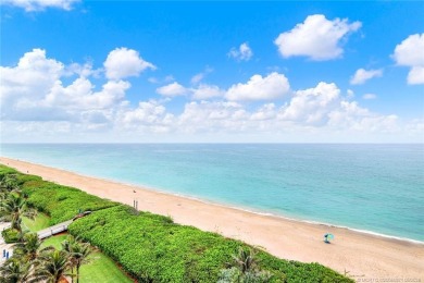BEACHFRONT!  Perfect 9th floor views from this 2BR, 2 bath on Island Dunes Country Club in Florida - for sale on GolfHomes.com, golf home, golf lot