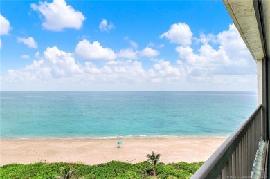 BEACHFRONT!  Perfect 9th floor views from this 2BR, 2 bath on Island Dunes Country Club in Florida - for sale on GolfHomes.com, golf home, golf lot