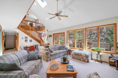 On over an acre in a very quiet cul-de-sac, this quality built on Lords Valley Country Club, Inc in Pennsylvania - for sale on GolfHomes.com, golf home, golf lot