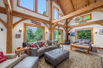 Modern timber frame custom homes within such close proximity to on Sugarbush Golf Club in Vermont - for sale on GolfHomes.com, golf home, golf lot