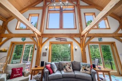 Modern timber frame custom homes within such close proximity to on Sugarbush Golf Club in Vermont - for sale on GolfHomes.com, golf home, golf lot