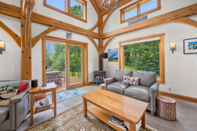 Modern timber frame custom homes within such close proximity to on Sugarbush Golf Club in Vermont - for sale on GolfHomes.com, golf home, golf lot