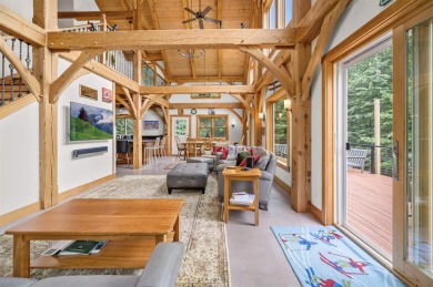 Modern timber frame custom homes within such close proximity to on Sugarbush Golf Club in Vermont - for sale on GolfHomes.com, golf home, golf lot