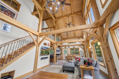 Modern timber frame custom homes within such close proximity to on Sugarbush Golf Club in Vermont - for sale on GolfHomes.com, golf home, golf lot