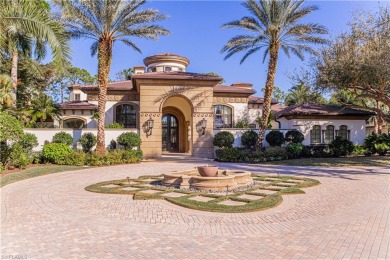 Upon entering this elegant estate with over 5853 Sq.ft. of on Grey Oaks Golf and Country Club in Florida - for sale on GolfHomes.com, golf home, golf lot