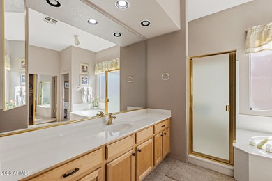 Welcome to this Carmel model home in the heart of the highly on Westbrook Village / Vista Golf Course in Arizona - for sale on GolfHomes.com, golf home, golf lot