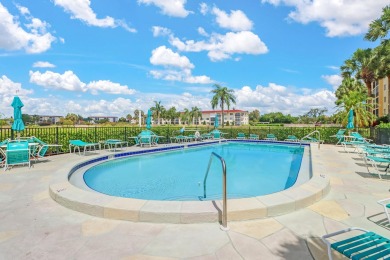 Enjoy sunset views with golf course, lake and fountains from the on High Point Country Club in Florida - for sale on GolfHomes.com, golf home, golf lot