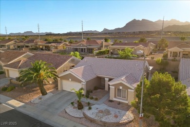 Situated in the heart of Sun City Summerlin, above Eagle Crest on Highland Falls Golf Club in Nevada - for sale on GolfHomes.com, golf home, golf lot