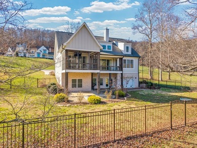 Discover refined living in this custom-built home overlooking on Hidden Valley Golf and Country Club in Tennessee - for sale on GolfHomes.com, golf home, golf lot
