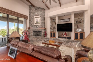 Exceptional 5BR residence in The Legend Vista Estates at the on Legend Trail Golf Club in Arizona - for sale on GolfHomes.com, golf home, golf lot