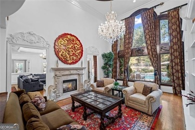 Spectacular brick custom built estate located on the Golf Club on The Golf Club of Georgia in Georgia - for sale on GolfHomes.com, golf home, golf lot