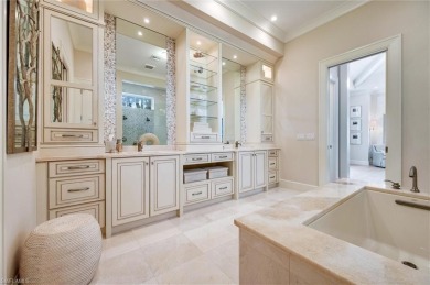 In the heart of the Moorings sits a picture-perfect single story on The Moorings Country Club in Florida - for sale on GolfHomes.com, golf home, golf lot