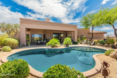 Exceptional 5BR residence in The Legend Vista Estates at the on Legend Trail Golf Club in Arizona - for sale on GolfHomes.com, golf home, golf lot