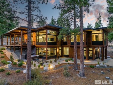 MOVE IN READY! Welcome to Pinecone Ridge, a modern masterpiece on Clear Creek Tahoe in Nevada - for sale on GolfHomes.com, golf home, golf lot