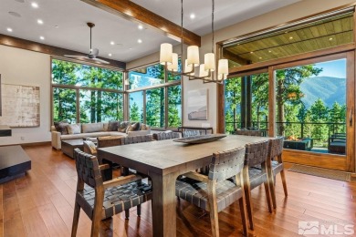 MOVE IN READY! Welcome to Pinecone Ridge, a modern masterpiece on Clear Creek Tahoe in Nevada - for sale on GolfHomes.com, golf home, golf lot