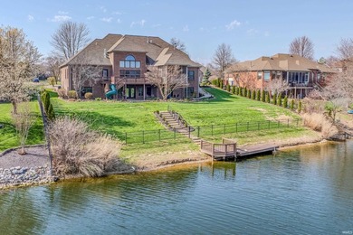 Custom-built by Hornbeck Corbett Builders, this exceptional on Victoria National Golf Club in Indiana - for sale on GolfHomes.com, golf home, golf lot