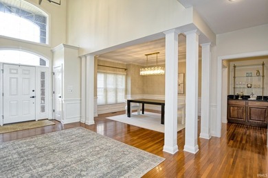 Custom-built by Hornbeck Corbett Builders, this exceptional on Victoria National Golf Club in Indiana - for sale on GolfHomes.com, golf home, golf lot