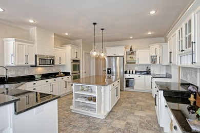 Custom-built by Hornbeck Corbett Builders, this exceptional on Victoria National Golf Club in Indiana - for sale on GolfHomes.com, golf home, golf lot