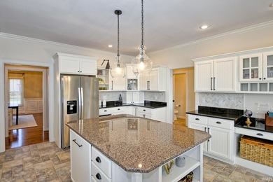 Custom-built by Hornbeck Corbett Builders, this exceptional on Victoria National Golf Club in Indiana - for sale on GolfHomes.com, golf home, golf lot