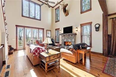 Tucked into the sought-after Choctaw Village section of Big on Big Canoe Golf Club - Cherokee in Georgia - for sale on GolfHomes.com, golf home, golf lot