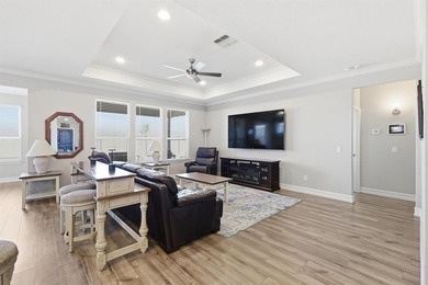 Charming Abbeyville Model located in the vibrant 55+ community on Frisco Lakes Golf Course in Texas - for sale on GolfHomes.com, golf home, golf lot