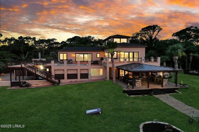 Discover the pinnacle of Lowcountry living at 618 Dolphin Annex on Ocean Point Golf Links in South Carolina - for sale on GolfHomes.com, golf home, golf lot