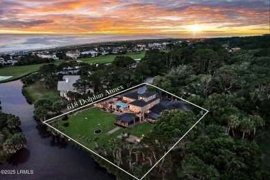 Discover the pinnacle of Lowcountry living at 618 Dolphin Annex on Ocean Point Golf Links in South Carolina - for sale on GolfHomes.com, golf home, golf lot