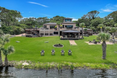 Discover the pinnacle of Lowcountry living at 618 Dolphin Annex on Ocean Point Golf Links in South Carolina - for sale on GolfHomes.com, golf home, golf lot