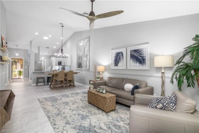 This renovated villa is quite possibly the most chic updated one on Fountain Lakes Community Golf Course in Florida - for sale on GolfHomes.com, golf home, golf lot