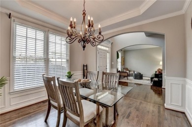 Poised on a 1/3-acre corner lot on a quiet cul-de-sac, this on Hamilton Mill Golf Club in Georgia - for sale on GolfHomes.com, golf home, golf lot